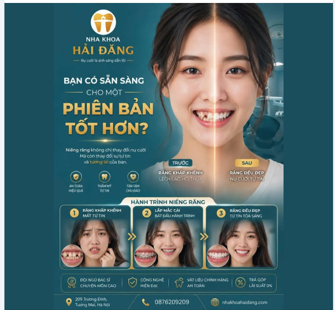 MUỐN NIỀNG RĂNG ĐỂ ĐẸP NHƯNG LẠI SỢ ĐAU ???