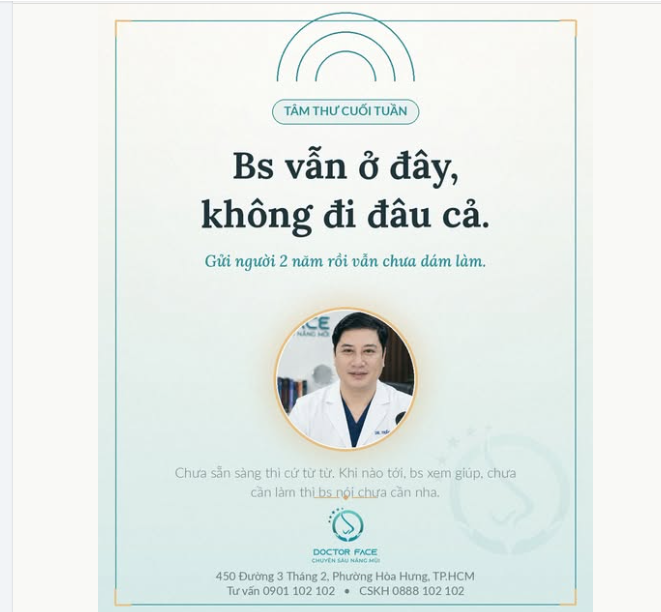 Có bạn theo dõi bs hai năm rồi, vẫn chưa dám làm.