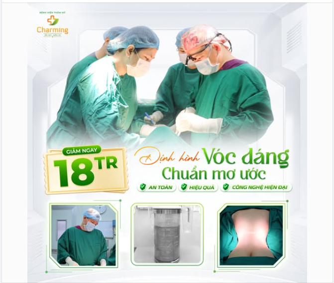 ĐỊNH HÌNH VÓC DÁNG CHUẨN MƠ ƯỚC