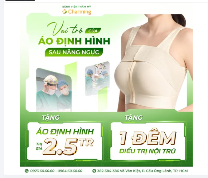 TOP 4 LÝ DO NÊN SỬ DỤNG ÁO ĐỊNH HÌNH SAU NÂNG NGỰC