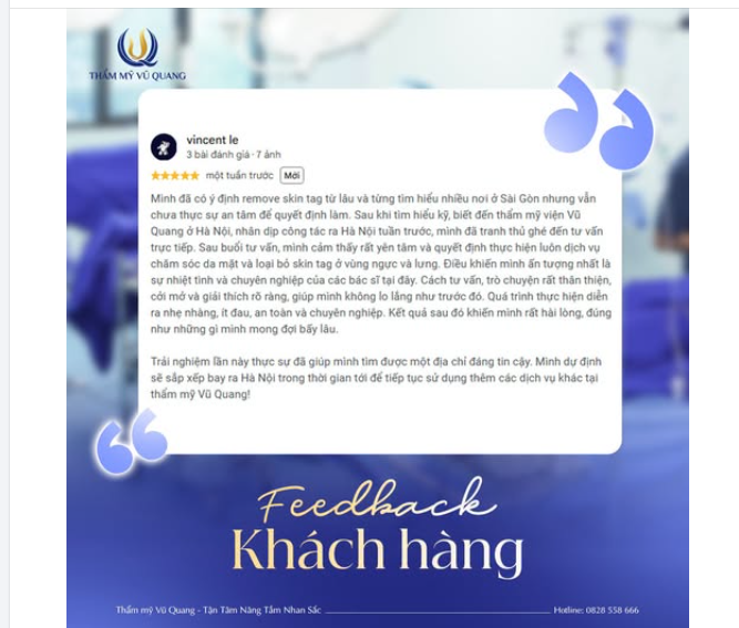 Món quà tuyệt vời nhất đầu ngày chính là những dòng feedback chân thật từ một vị khách Sài Gòn.