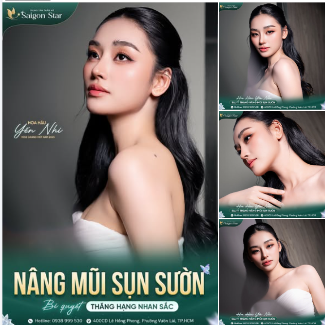 NÂNG MŨI SỤN SƯỜN - BÍ QUYẾT THĂNG HẠNG NHAN SẮC