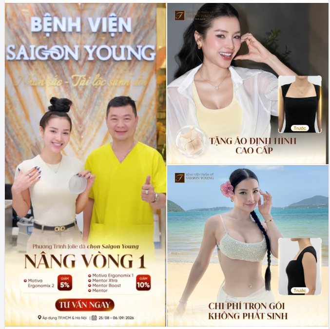 PHƯƠNG TRINH JOLIE ĐÃ CHỌN SAIGON YOUNG - NÂNG TẦM NHAN SẮC, TỎA SÁNG RỰC RỠ