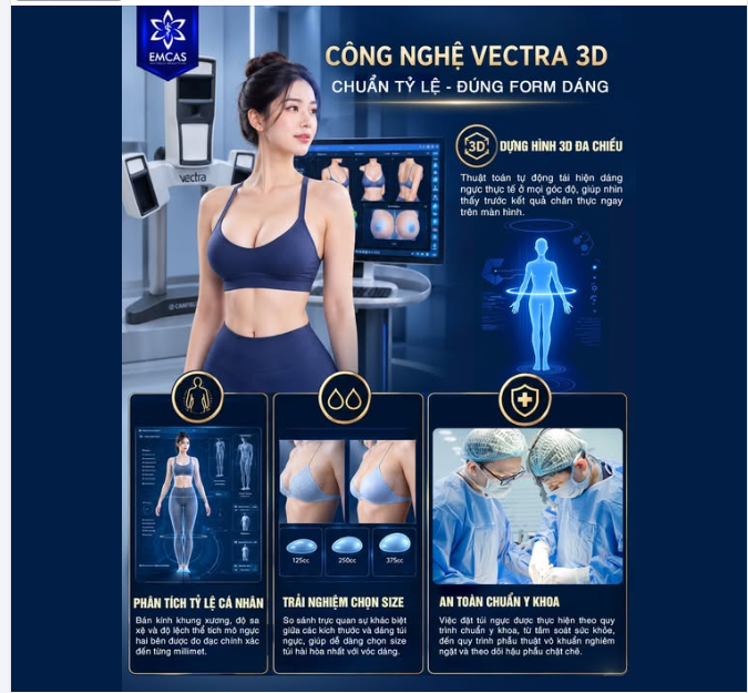 CÔNG NGHỆ VECTRA 3D: CHUẨN TỶ LỆ – ĐÚNG FORM DÁNG