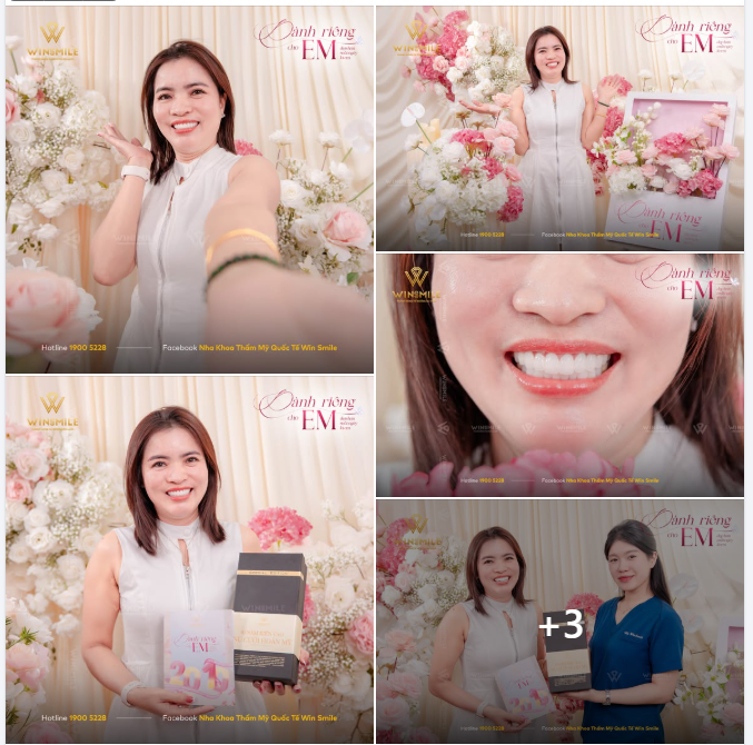 Khoảnh khắc đẹp nhất của một nụ cười… không phải là lúc vừa hoàn thiện, mà là khi Em bắt đầu thực sự sống cùng nó