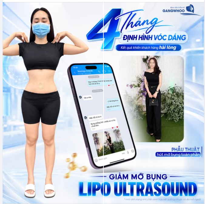 4 THÁNG ĐỊNH HÌNH VÓC DÁNG – KẾT QUẢ KHIẾN KHÁCH HÀNG HÀI LÒNG