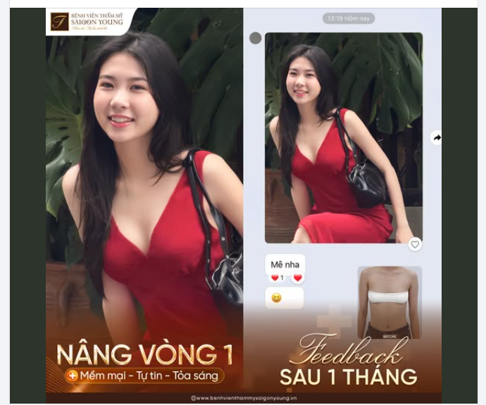NÂNG VÒNG 1 TINH TẾ - KHÁCH YÊU HẤP THỤ "AURA" BẢN THÂN NGẬP TRỜI