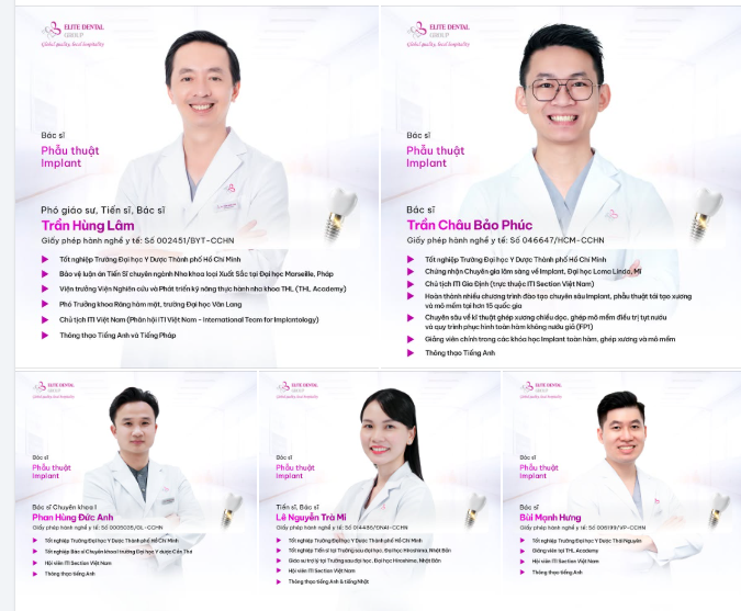 CHỌN ĐÚNG BÁC SĨ TRỒNG RĂNG IMPLANT - AN TÂM TRÊN HÀNH TRÌNH PHỤC HỒI RĂNG MẤT
