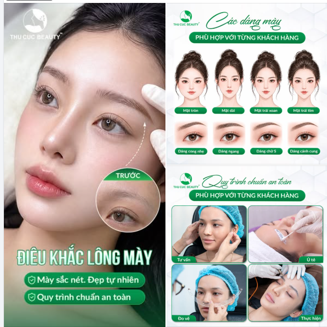 ĐIÊU KHẮC LÔNG MÀY: MÀY SẮC NÉT - ĐẸP TỰ NHIÊN MỌI GÓC NHÌN!