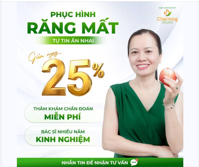 PHỤC HÌNH RĂNG MẤT - TỰ TIN ĂN NHAI