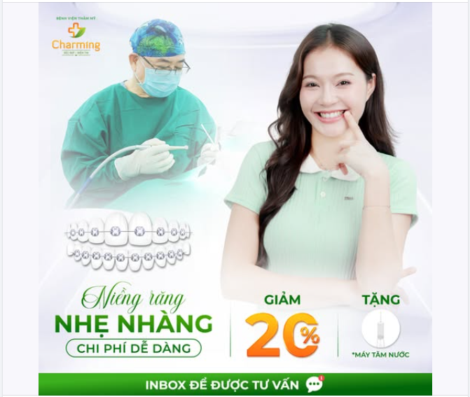NIỀNG RĂNG NHẸ NHÀNG - CHI PHÍ DỄ DÀNG