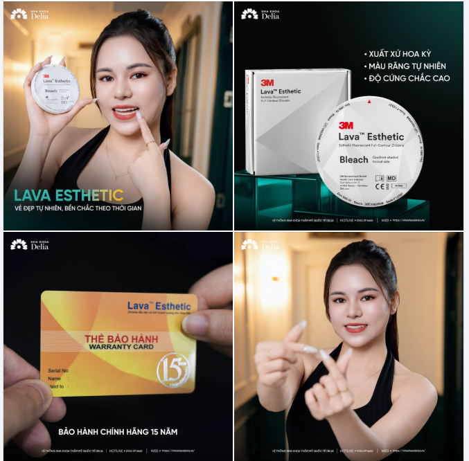 "3 NĂM QUA LUÔN RẠNG RỠ VỚI DÒNG SỨ CAO CẤP LAVA ESTHETIC"