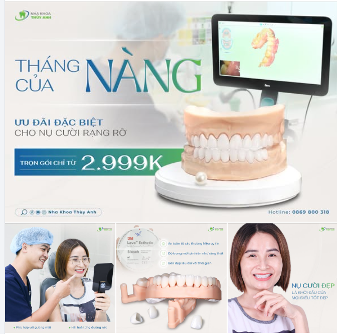 THÁNG CỦA NÀNG – ƯU ĐÃI ĐẶC BIỆT CHO NỤ CƯỜI RẠNG RỠ