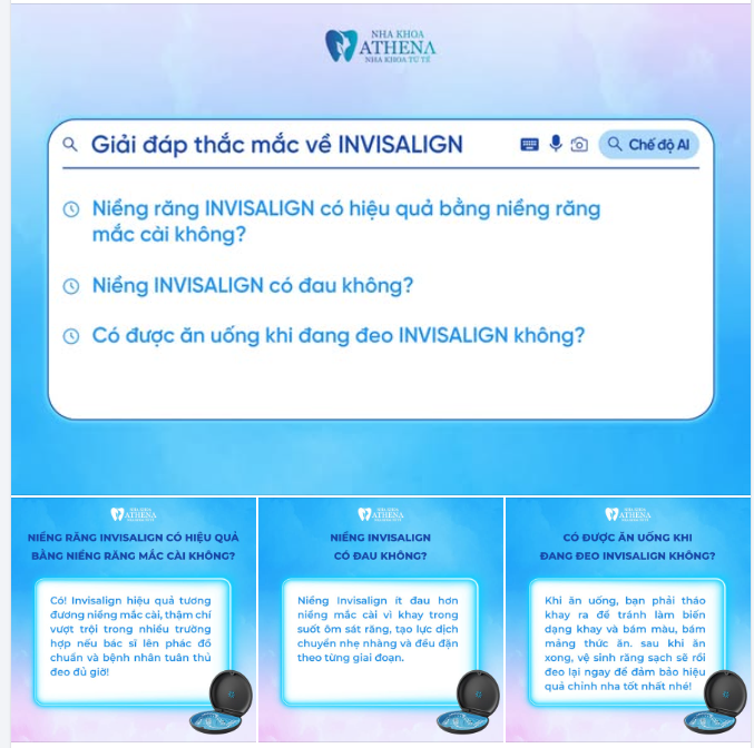 GIẢI ĐÁP THẮC MẮC VỀ NIỀNG RĂNG INVISALIGN