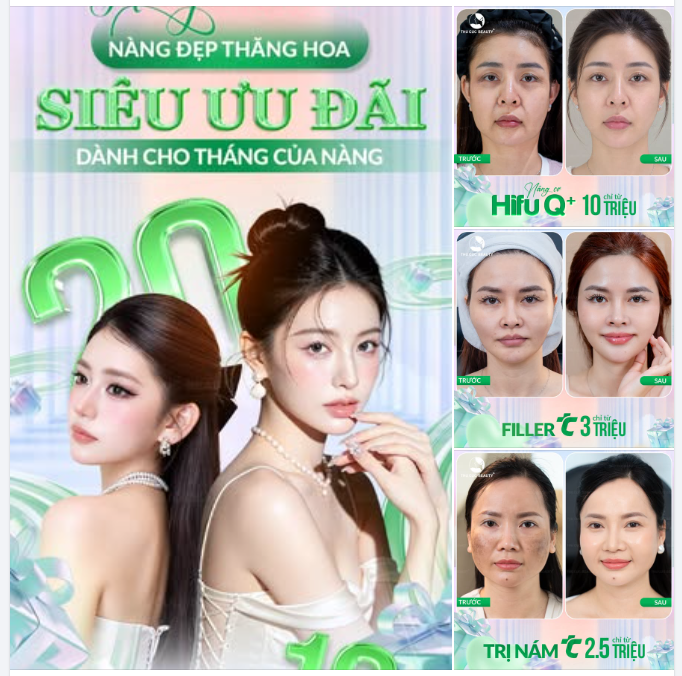 THÁNG 10 KIÊU SA - NÀNG ĐẸP THĂNG HOA: SIÊU ƯU ĐÃI DÀNH CHO THÁNG CỦA NÀNG!