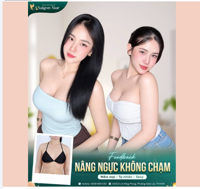 "QUYẾN RŨ - TỰ NHIÊN NHƯ THẬT" CHÍNH LÀ FEEDBACK CỦA KHÁCH HÀNG SAU 6 THÁNG NÂNG VÒNG 1 CÙNG SAIGON STAR!!!