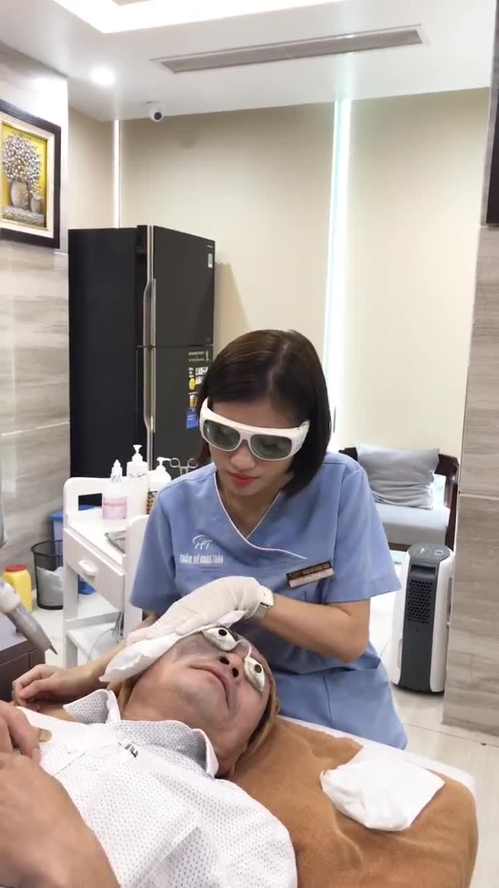 Điều trị bớt Ota trên KH nam