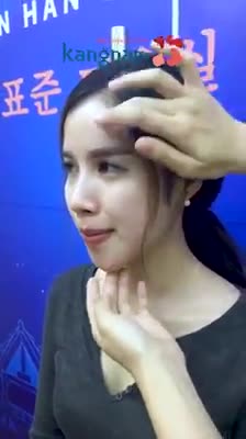 Trượt cằm V line 3D - Thẩm mỹ Kangnam - Ca 04