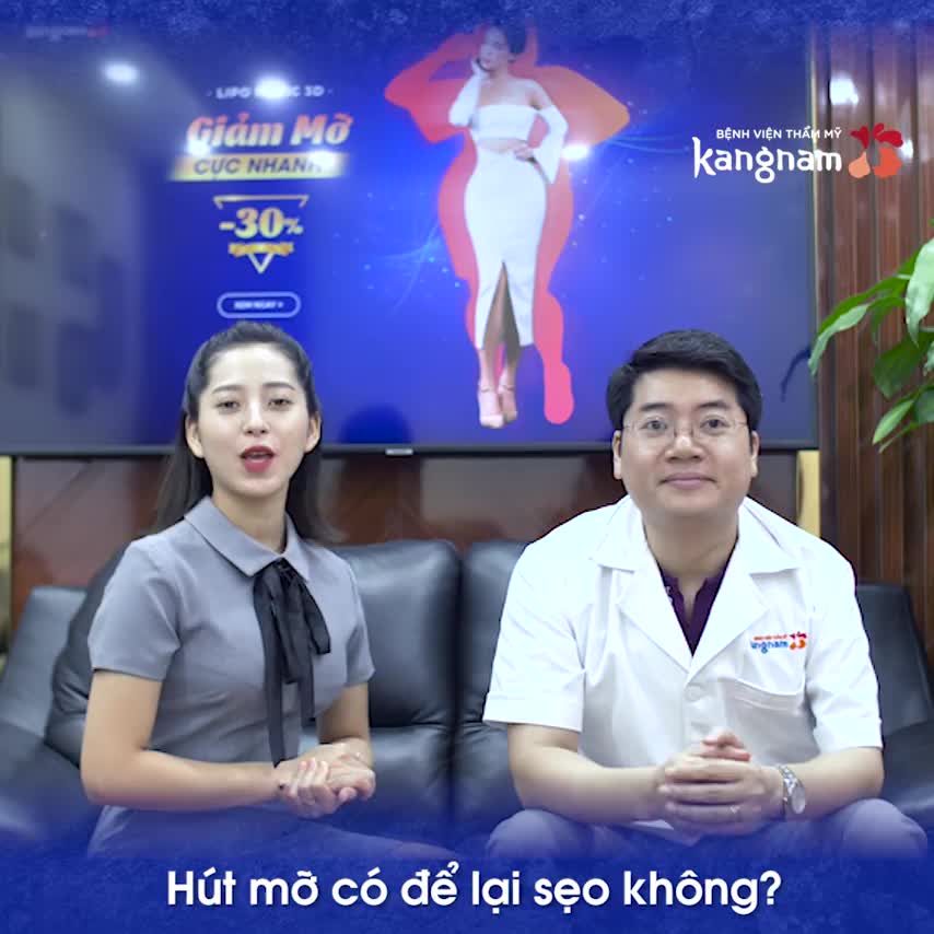 Hút mỡ có để lại sẹo không?