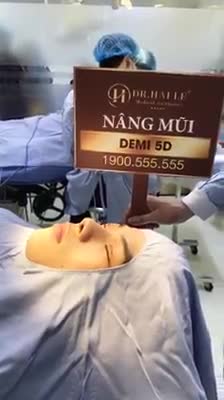 Cùng chiêm ngưỡng siêu phẩm combo Nâng mũi Demi 5D + Cắt mí Mani Mini Deep 5D cho chàng trai đến từ Hưng Yên