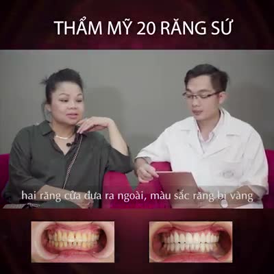 BIẾT LÀM RĂNG SỨ ĐẸP NHƯ VẬY, TÔI ĐÃ LÀM TỪ LÂU RỒI