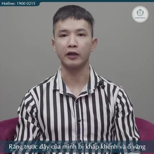 NỖI LO VỀ RĂNG NHIỄM TETRACYLINE ĐÃ BIẾN MẤT SAU KHI ĐẾN SHINBI
