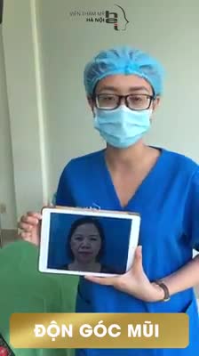 SO SÁNH KẾT QUẢ SAU KHI THỰC HIỆN ĐỘN GÓC MŨI CỦA CHỊ KHÁCH HÀNG HÔM NAY