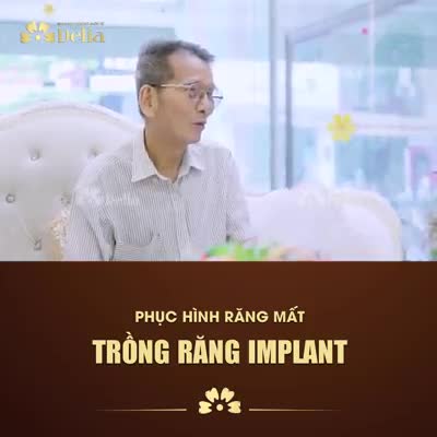 NSND Trần Hạnh đã đến DELIA để PHỤC HÌNH 6 răng mất, giúp ăn nhai được dễ dàng.
