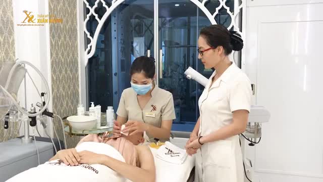 PHỤC HỒI, CẤP ẨM CẤP TỐC CHO LÀN DA KHÔ YẾU DO THƯỜNG XUYÊN MAKE UP DA CĂNG MỌNG MỊN MƯỚT CHỈ SAU 1 LẦN TRẺ HÓA DA MẶT HYDRA 3HA