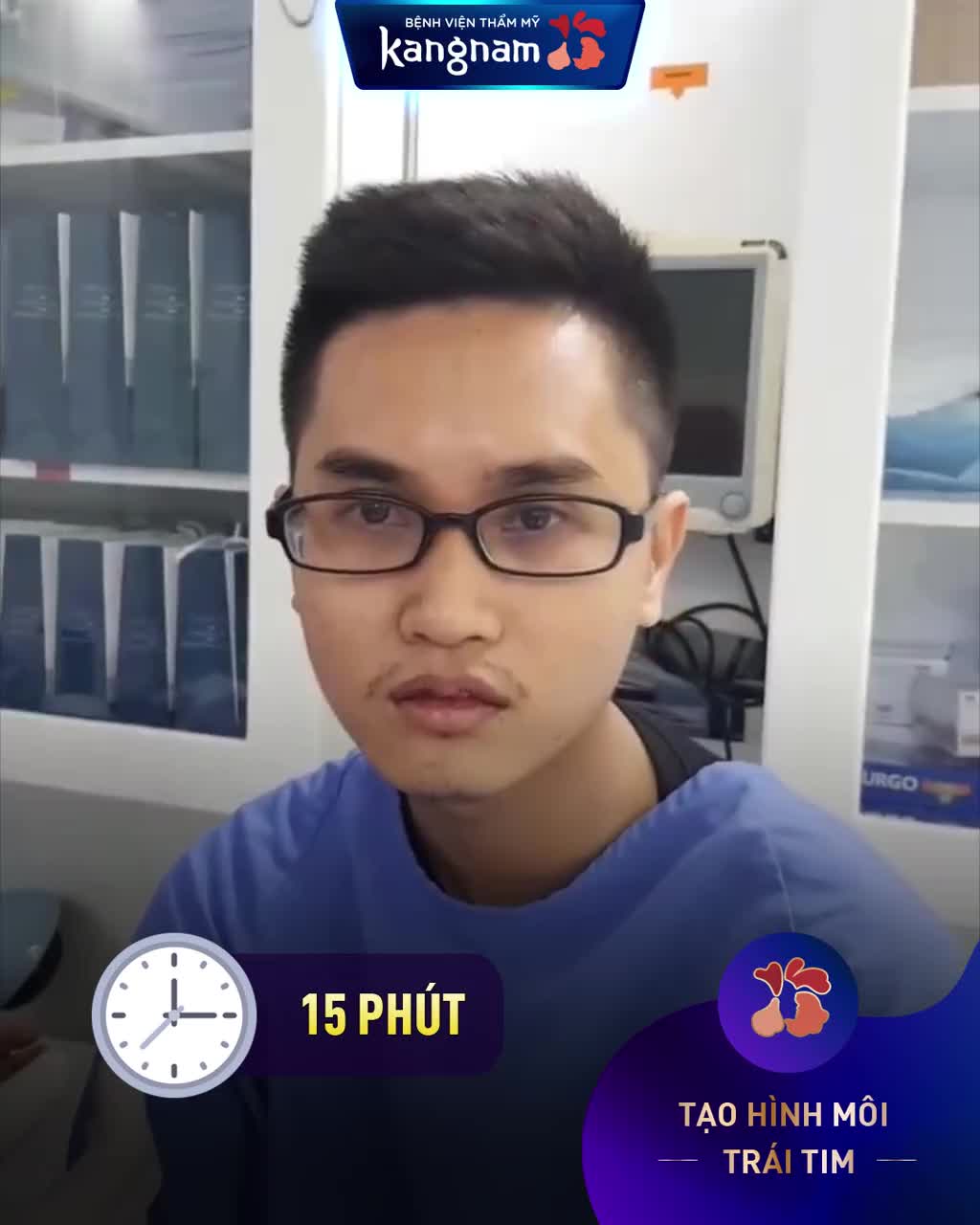 TẠO HÌNH MÔI TRÁI TIM