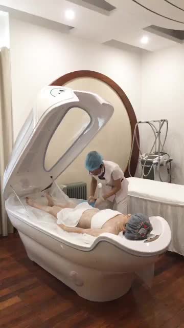 Tắm trắng phi thuyền Hi-white 3D - Tắm trắng kết hợp tắm dưỡng