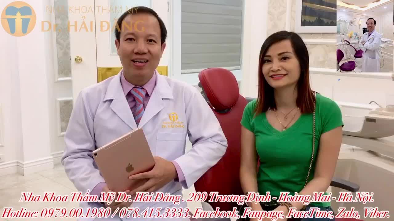 Thẩm mỹ 17 răng sứ cao cấp. Nụ cười hoàn hảo thay đổi sau 24h.
