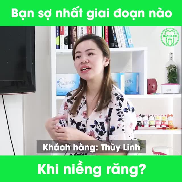 Bạn lo lắng nhất giai đoạn nào khi niềng răng?