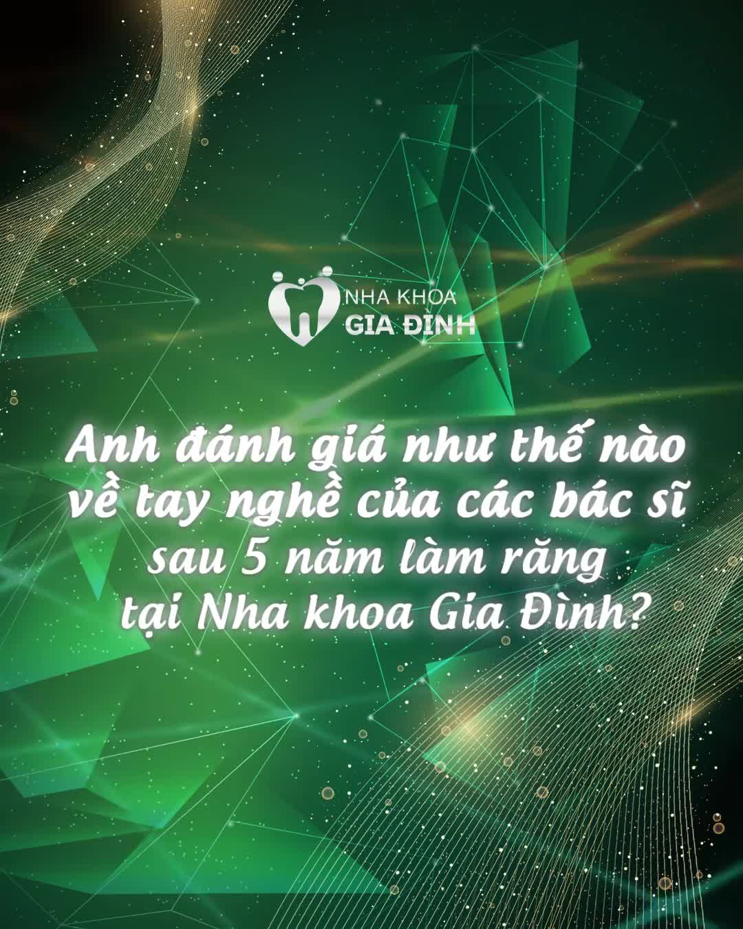 SAU 5 NĂM - RĂNG ĐẸP BỀN CHẮC