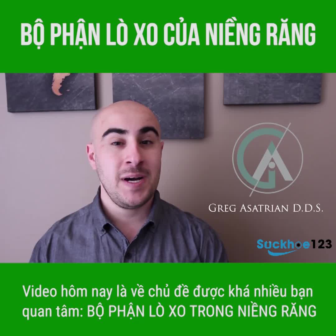 Bộ phận lò xo trong niềng răng