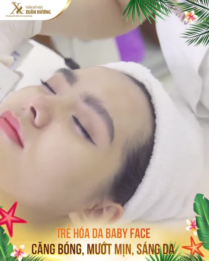 DA MẶT CĂNG BÓNG MƯỚT MỊN, TỰ TIN "CHẠM TRÁN" VỚI MÙA HÈ NHỜ TRẺ HÓA DA BABY FACE