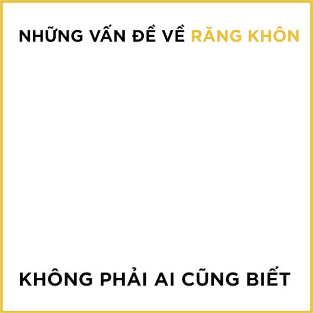 Có bao giờ bạn phải mất ăn mất ngủ vì đau nhức răng khôn cứ dai dẳng không nguôi