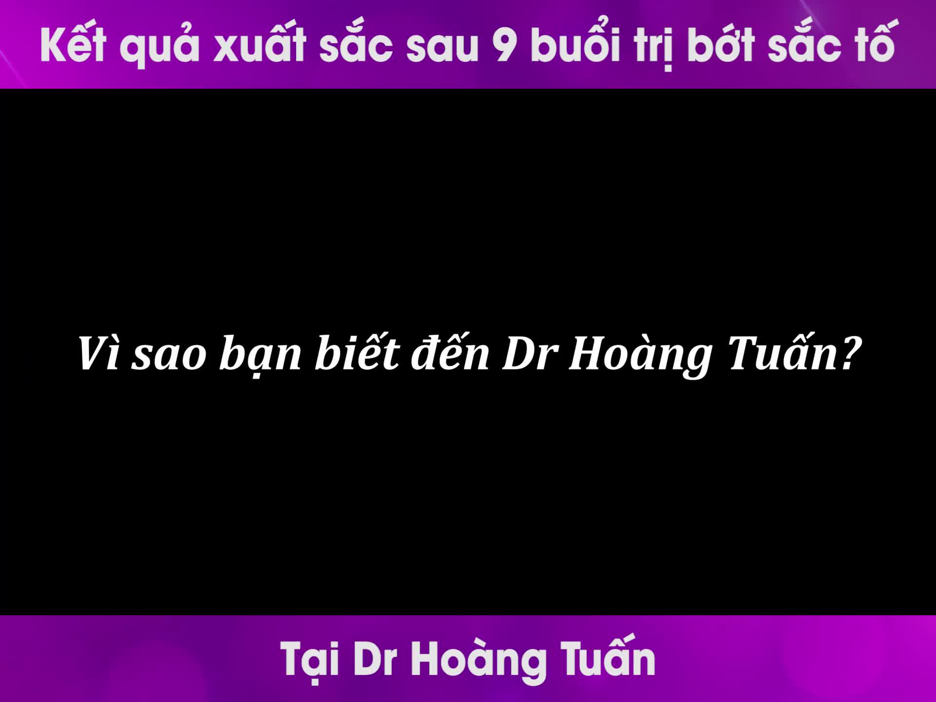Tuyệt vời quá! Hãy nhìn vào chàng trai kia, cả nhà có tin rằng đã từng tồn tại một mảng bớt trên mặt anh ấy không?