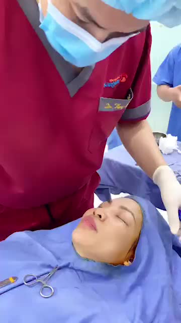 "Tận mắt" Quy trình tạo Má Lúm đồng tiền Cutie tại BVTM kangnam