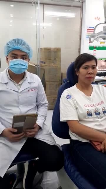 KHÁCH HÀNG VỪA HOÀN THÀNH CẤY GHÉP IMPLANT