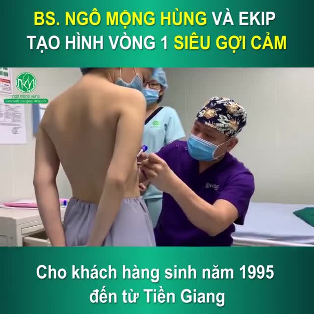 TẠO HÌNH VÒNG 1 CHO KHÁCH HÀNG TRẺ TUỔI ĐẾN TỪ TIỀN GIANG.