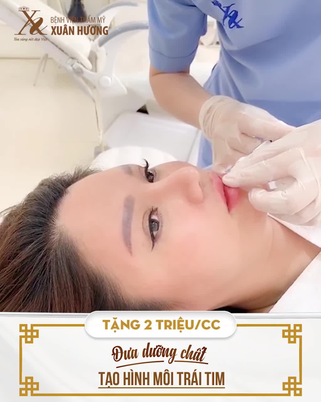 CHỈ 10 PHÚT SỞ HỮU NGAY MÔI TRÁI TIM GỢI CẢM NHƯ CHỦ TỊCH HĐQT XUÂN HƯƠNG