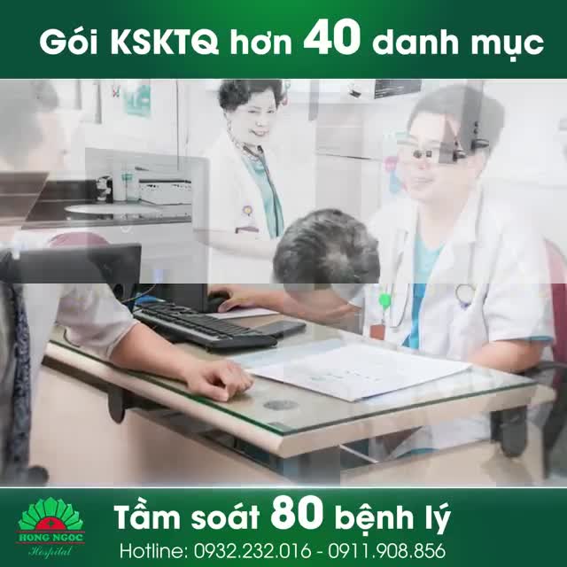 ĐĂNG KÝ 1 GÓI - 40 DANH MỤC KHÁM, TẦM SOÁT HƠN 80 BỆNH LÝ