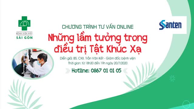 NHỮNG LẦM TƯỞNG TRONG ĐIỀU TRỊ TẬT KHÚC XẠ