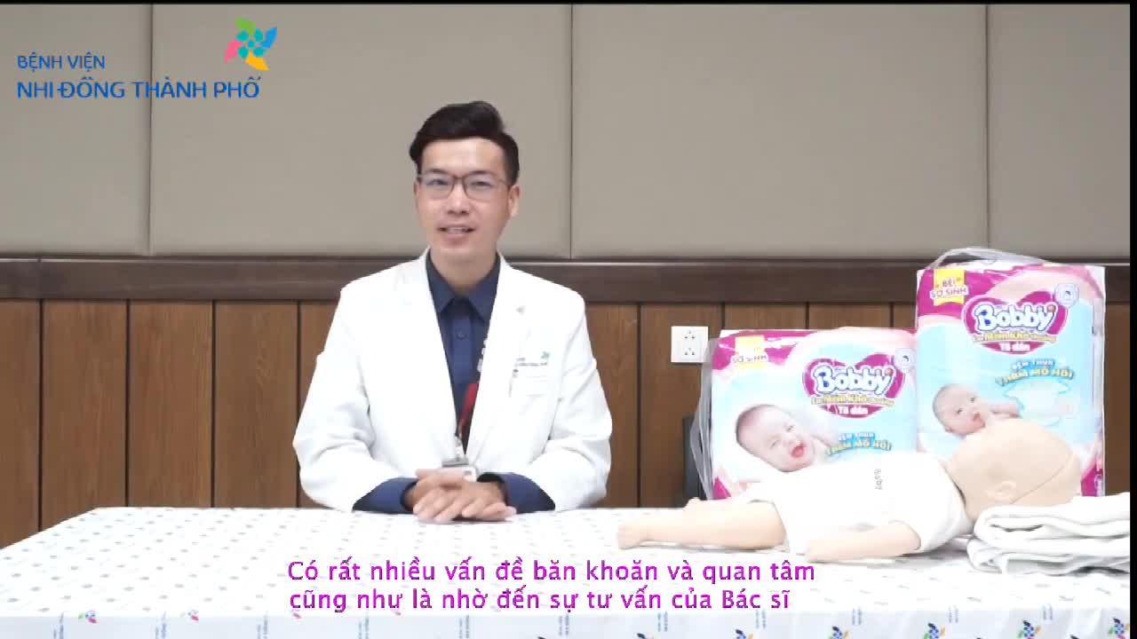 10 PHÚT HƯỚNG DẪN CHĂM SÓC CÁC BỆNH NGOÀI DA THƯỜNG GẶP Ở TRẺ SƠ SINH VÀ TRẺ NHỎ