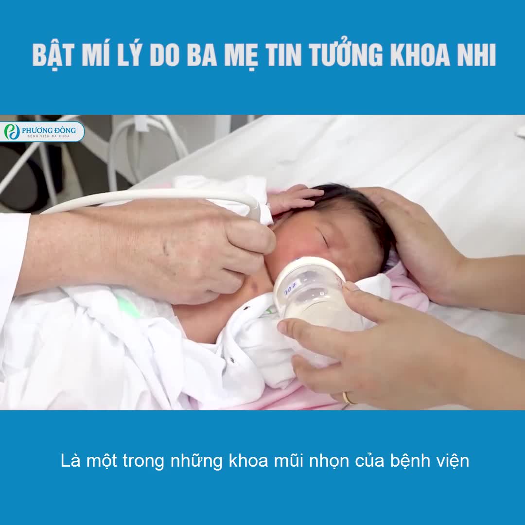Hàng nghìn gia đình đã lựa chọn Phương Đông khám sức khỏe cho bé!!