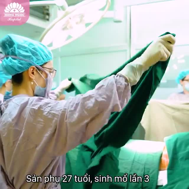 NGHẸT THỞ SẢN PHỤ TRONG TÌNH TRẠNG RAU TIỀN ĐẠO TRUNG TÂM, THAI NGÔI NGANG VÀ SINH MỔ LẦN 3  VƯỢT CẠN THÀNH CÔNG