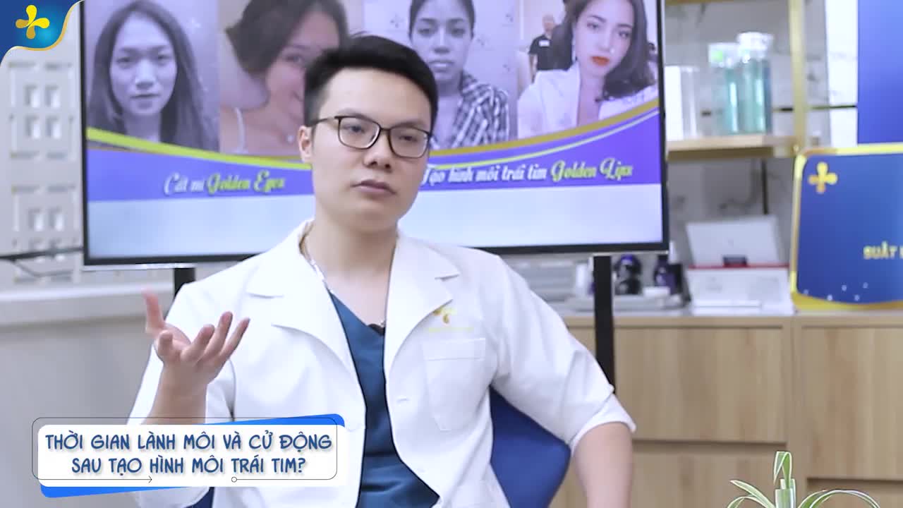 PHẪU THUẬT TẠO HÌNH MÔI TRÁI TIM BAO LÂU THÌ LÀNH