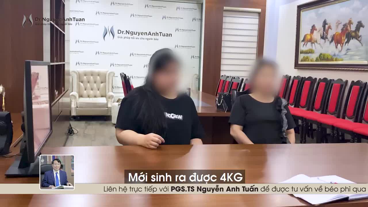 Lo lắng căn bệnh béo phì sẽ có những ảnh hưởng đển sức khỏe của con gái trong tương lai, người mẹ quyết tâm đi tìm phương pháp giảm béo antoàn, hiệuquả và bềnvững cho con