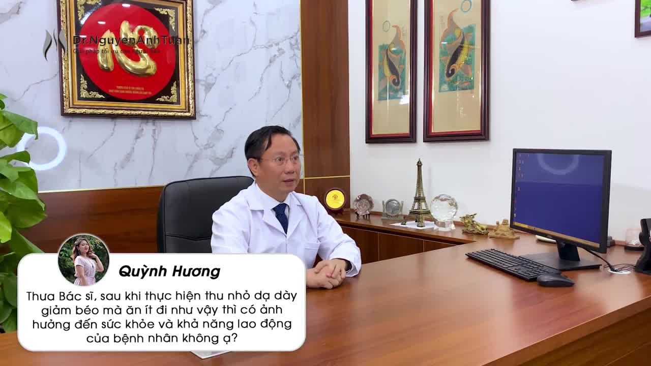 Sức khỏe và khả năng lao động có bị ảnh hưởng sau Thu nhỏ Dạ dày - Giảm béo?